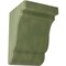 Ekena Millwork 5 1/4"W x 5"D x 7 1/2"H Bedford Wood Vintage Decor Bracket, Restoration Green BKTWD05X05X08BEGR - alternate 1